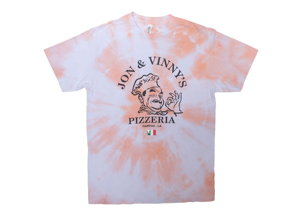 OG Pizza Man Tee, Fairfax Tie Dye | Jon and Vinny's Merch